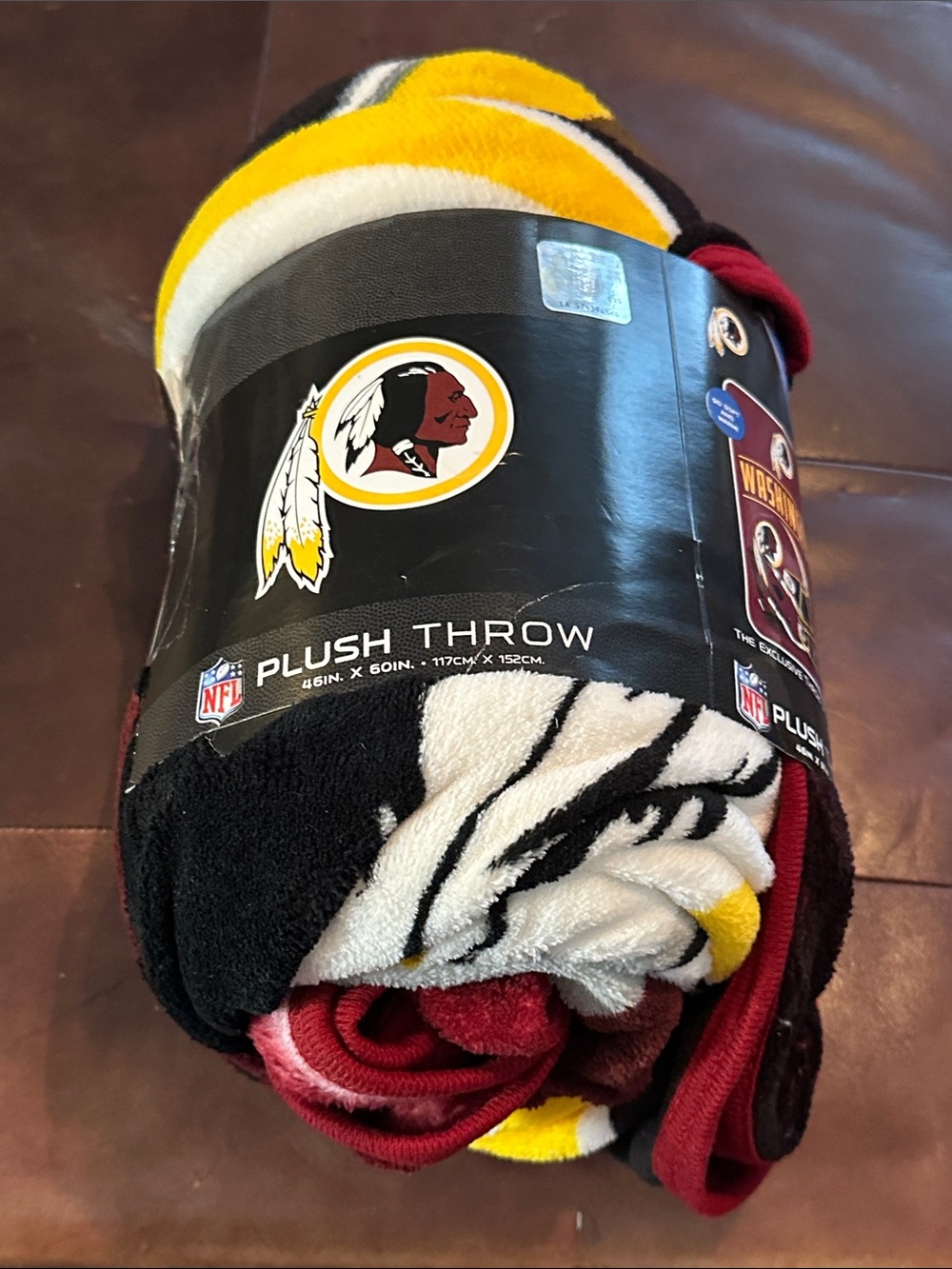 NFL Washington Redskins New plush fuzzy throw blanket